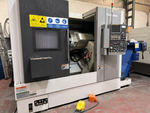 TAKİSAWA TS-3000 YS C Y EKSENLI YIL : 2016 CNC TORNA