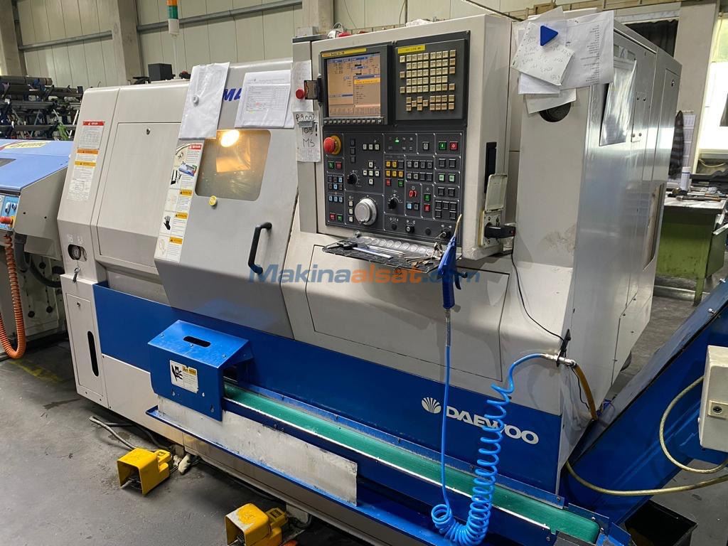 DAEWOO PUMA 240 C EKSENLİ SÜRÜCÜLÜ Cnc Torna