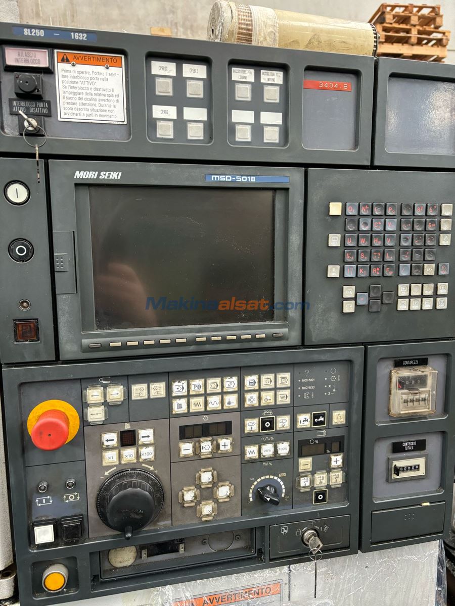 MORİ SEİKİ JAPON SL 250 10 İNÇ CNC TORNA
