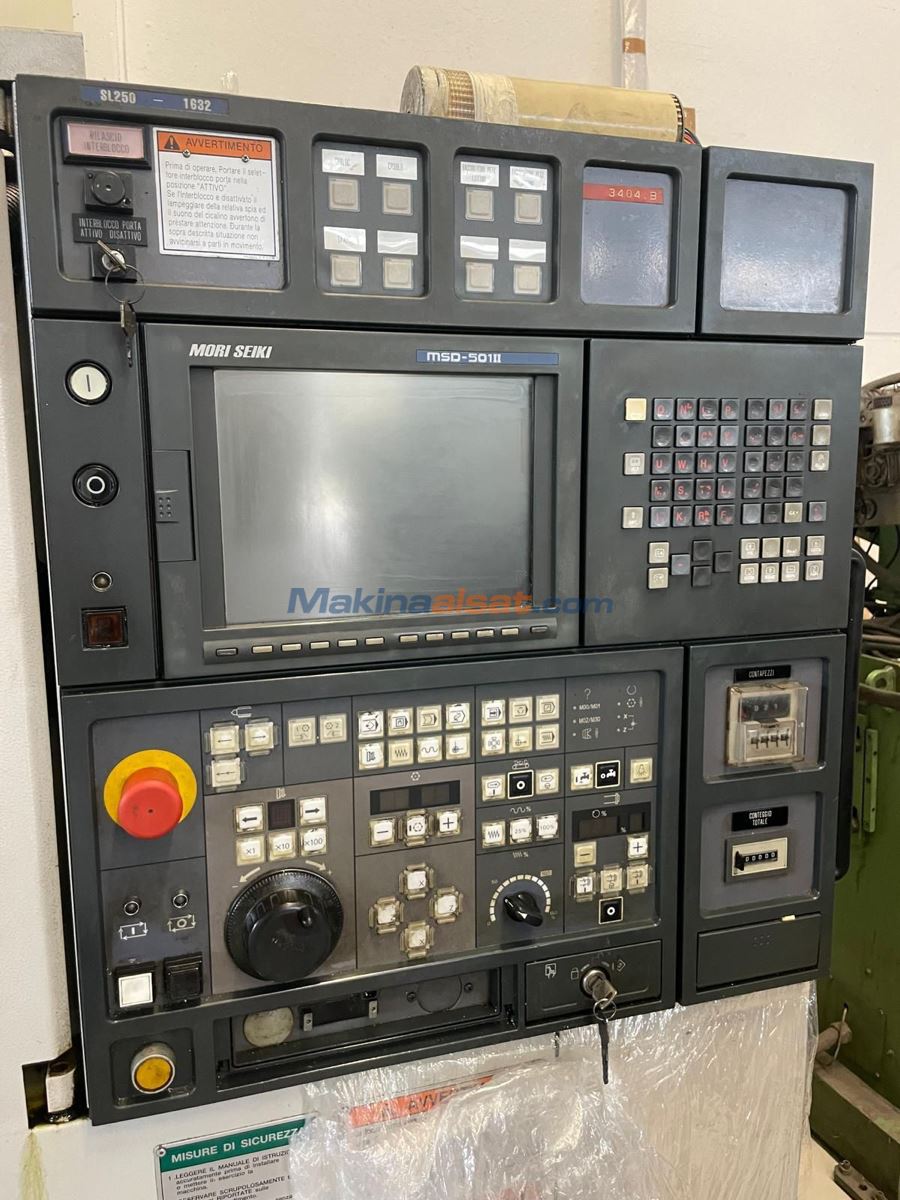 MORİ SEİKİ JAPON SL 250 10 İNÇ CNC TORNA