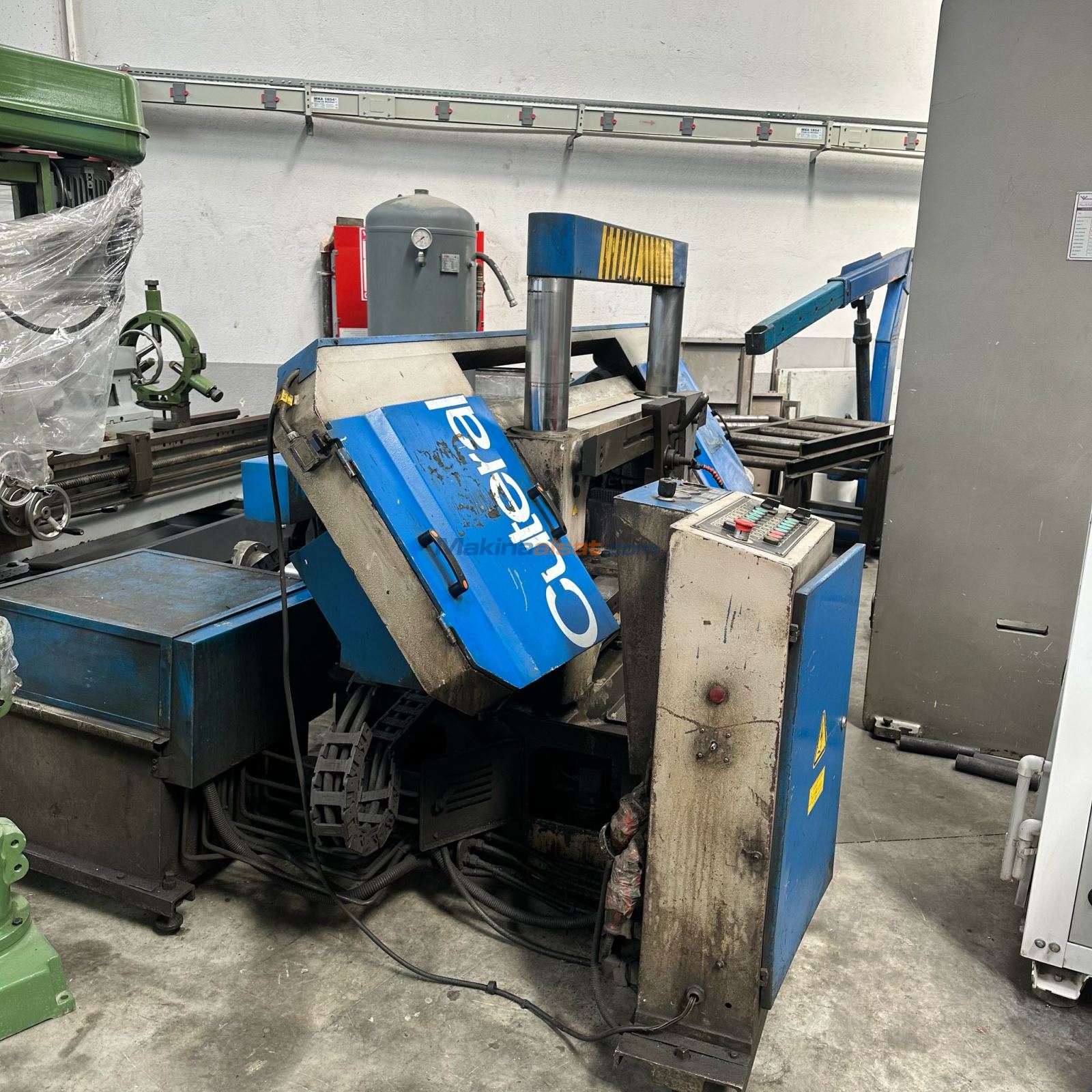 CUTERAL (İMAŞ) MARKA 350 SÜTUNLU TOPLU KESİM TAM OTOMATİK ŞERİT TESTERE