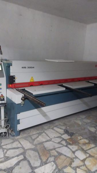 DURMAZLAR MS 3004 MM ARKA DAYAMA PNOMATİK Giyotin Makas