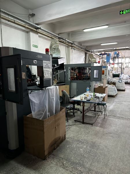 Komple Satılık Pet Şişe ve Kapak Üretim Tesisi