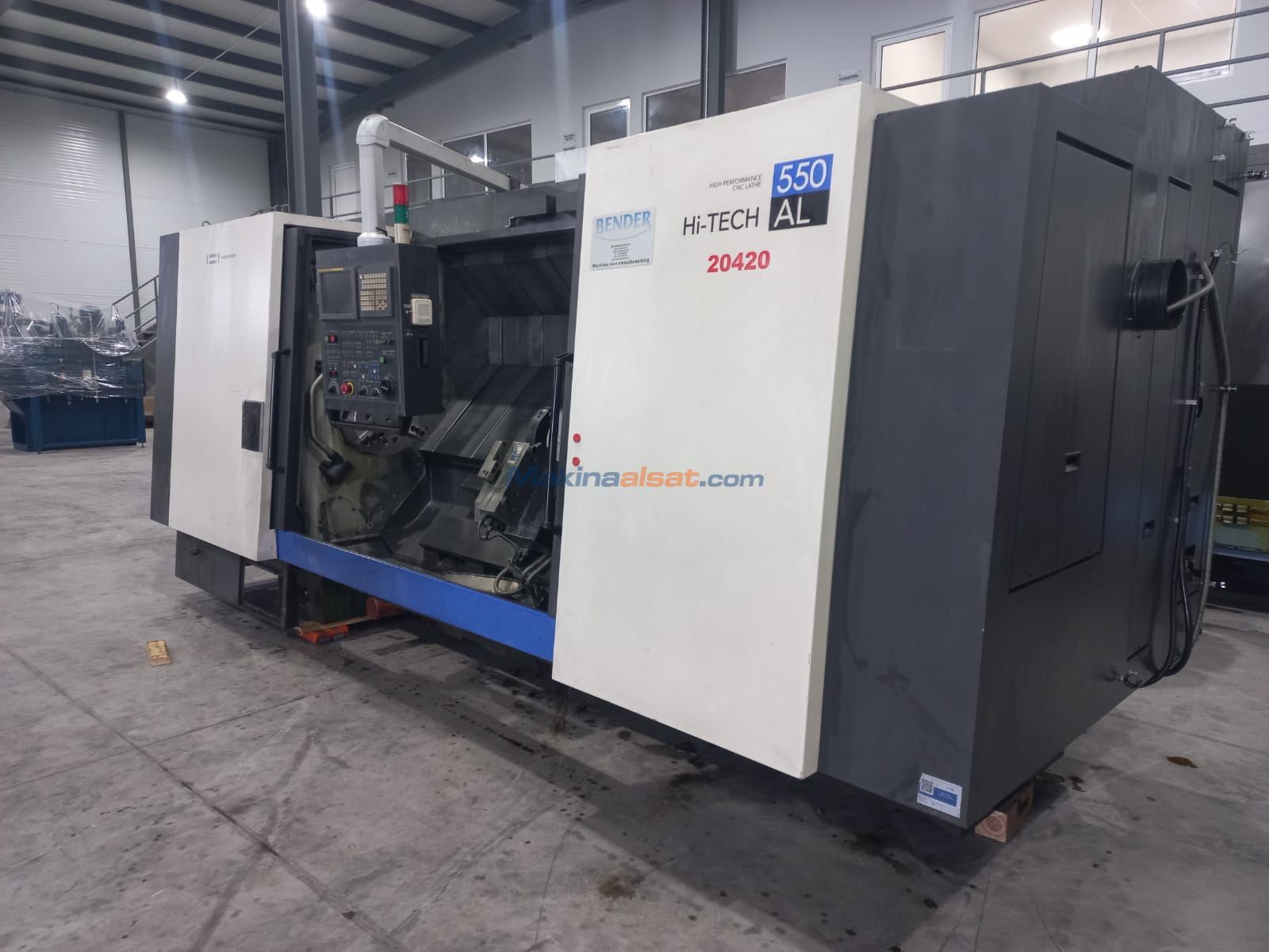 HWACHEON HITECH 550AL 15 INCH C EKSENLI 2100 BOY SMW YATAK CNC TORNA