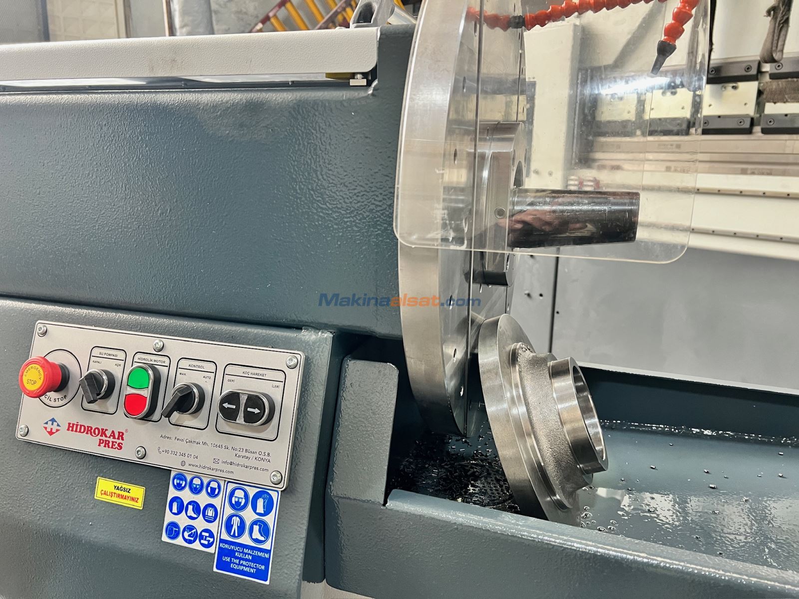 HİDROKAR PRES KAMA AÇMA BROŞ ÇEKME