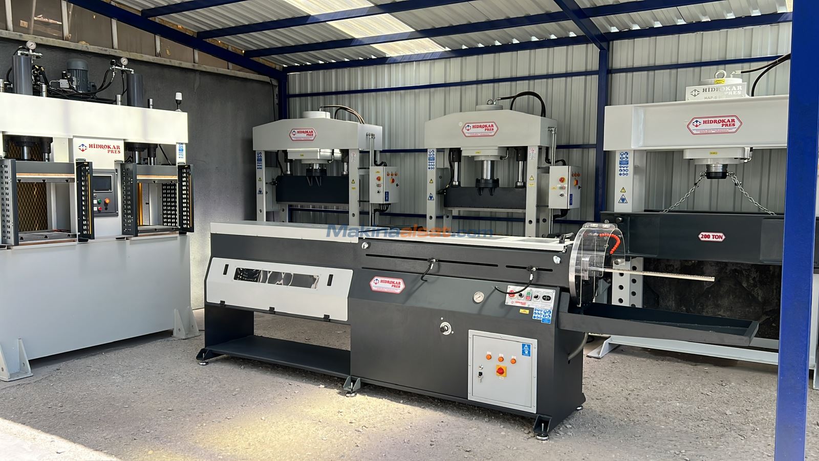 HİDROKAR PRES KAMA AÇMA BROŞ ÇEKME