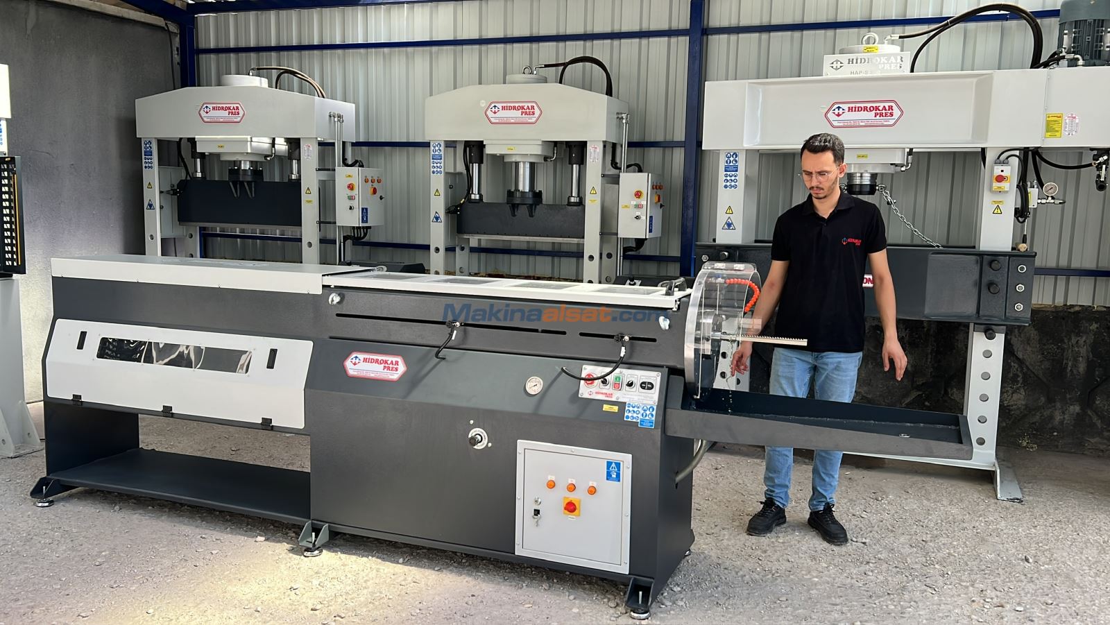 HİDROKAR PRES KAMA AÇMA BROŞ ÇEKME