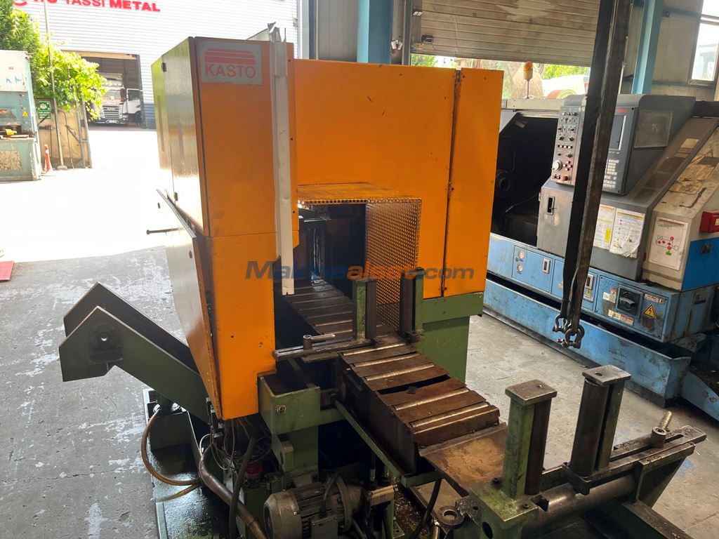 KASTO 260X260 ŞERİT TESTERE VE KONVEYÖR