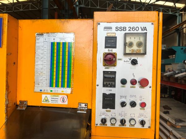 KASTO 260X260 ŞERİT TESTERE VE KONVEYÖR