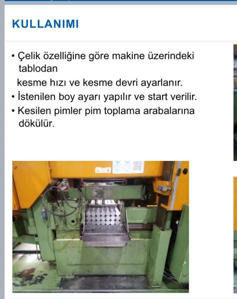 KASTO 260X260 ŞERİT TESTERE VE KONVEYÖR