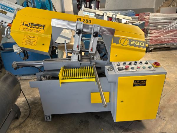 KESMAK 280 (TAKAS OLUR) TAM OTOMATİK ŞERİT TESTERE