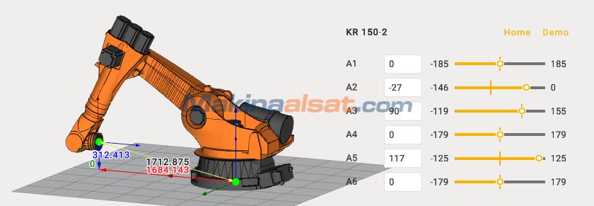 Kuka KR150 KRC2 Robot Kol