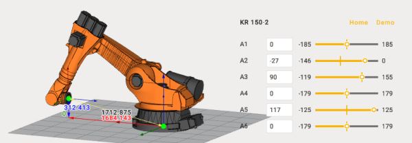Kuka KR150 KRC2 Robot Kol