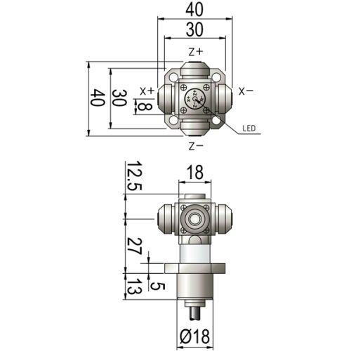 MARPOSS A90 4159116601 SERİES CNC TORNA TAKIM SIFIRLAMA PROBU