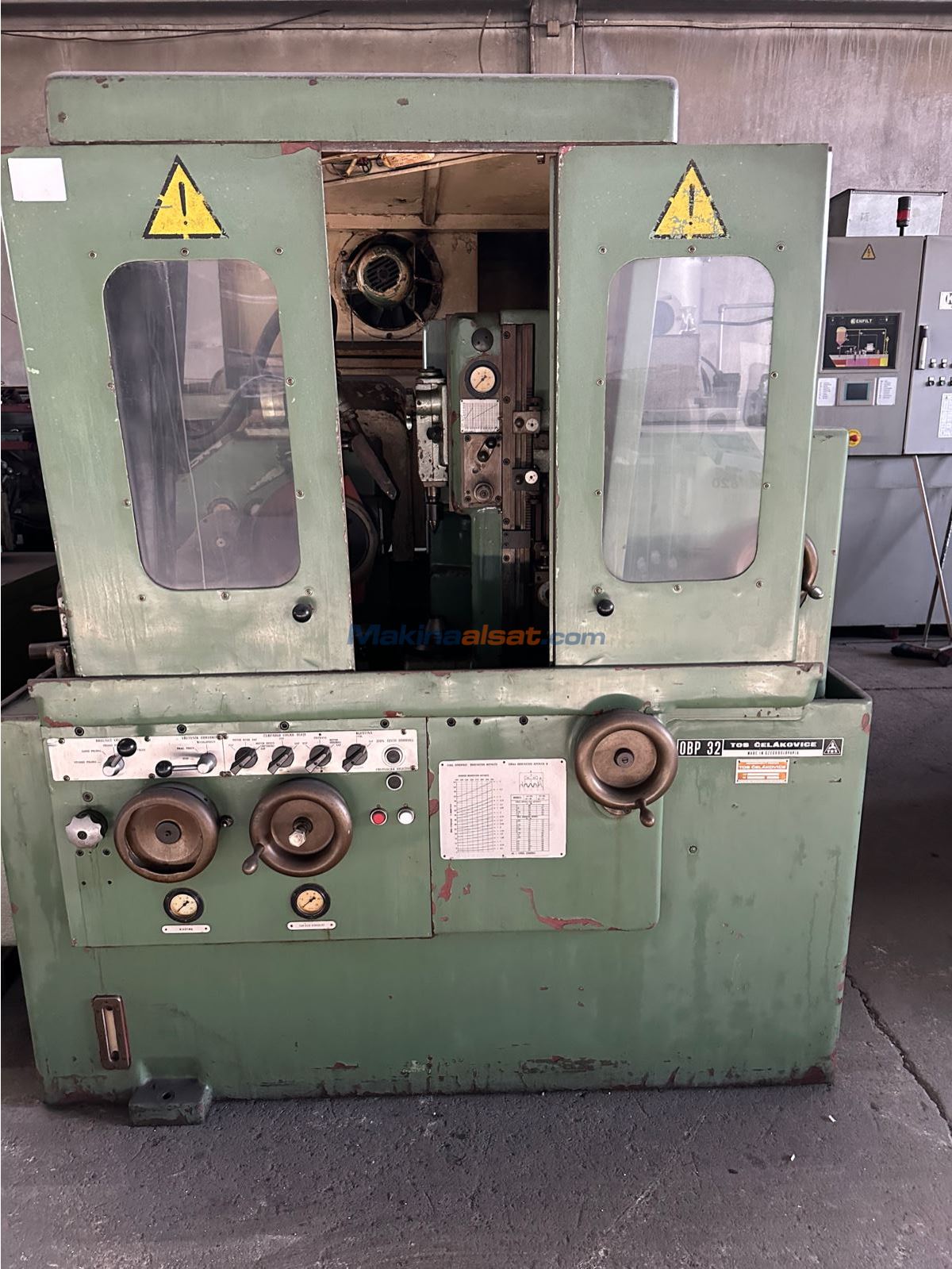 TOS OBP 32 FULL TAKIM DİŞLİ TAŞLAMA