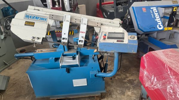 UZAY 280 TAM OTOMATİK PLC KONTROL (TAKAS OLUR) ÜNİTELİ ŞERİT TESTERE