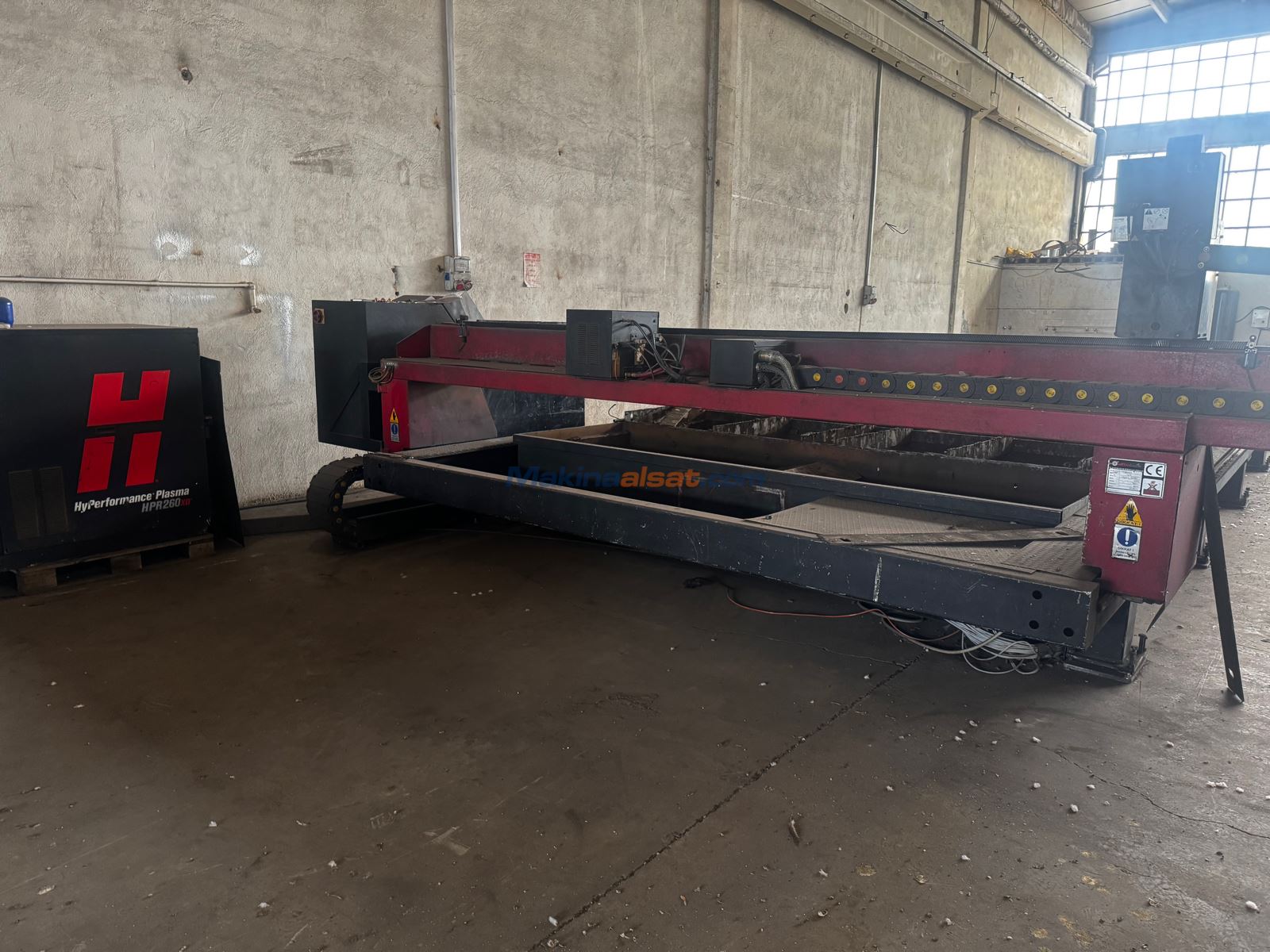 3000 x  1200 - 260 amper Alfatech Plazma
