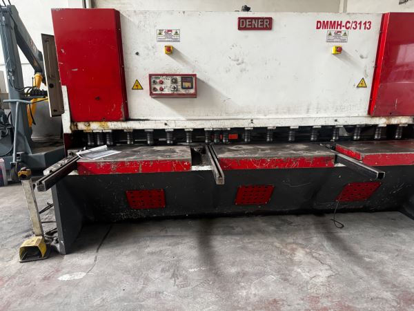 Dener 3 Metre 13 mm Giyotin Makas