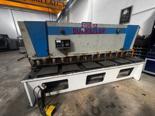 Durma 3 Metre 12 mm Giyotin Makas