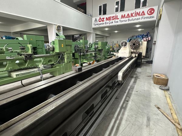 1000 Çap 6 Metre 2022 Model Sıfır Ayarında Torna