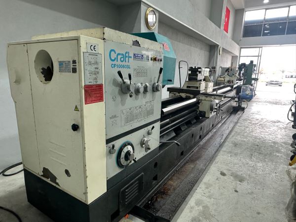 1000 Çap 6 Metre 2022 Model Sıfır Ayarında Torna