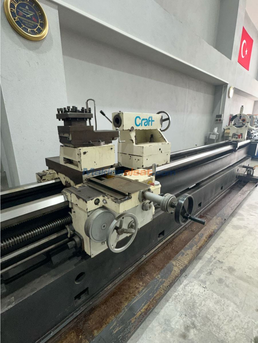 1000 Çap 6 Metre 2022 Model Sıfır Ayarında Torna