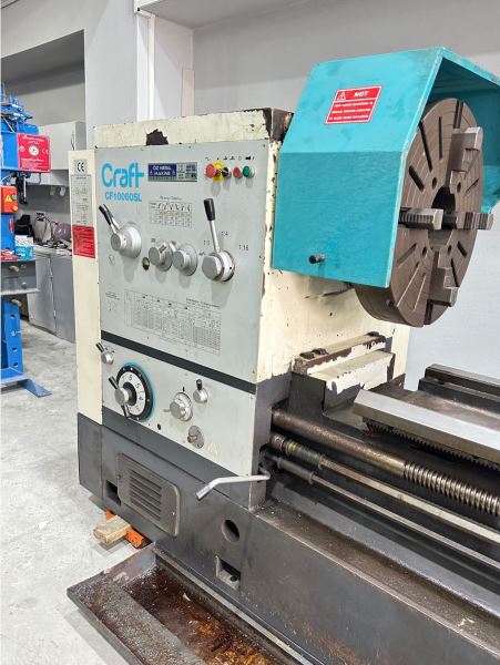 1000 Çap 6 Metre 2022 Model Sıfır Ayarında Torna