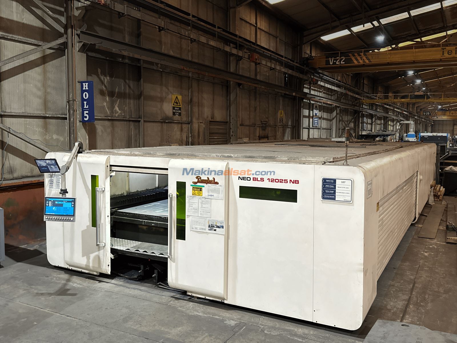 2500x12000 Baykal 2015 Model Lazer Kesim