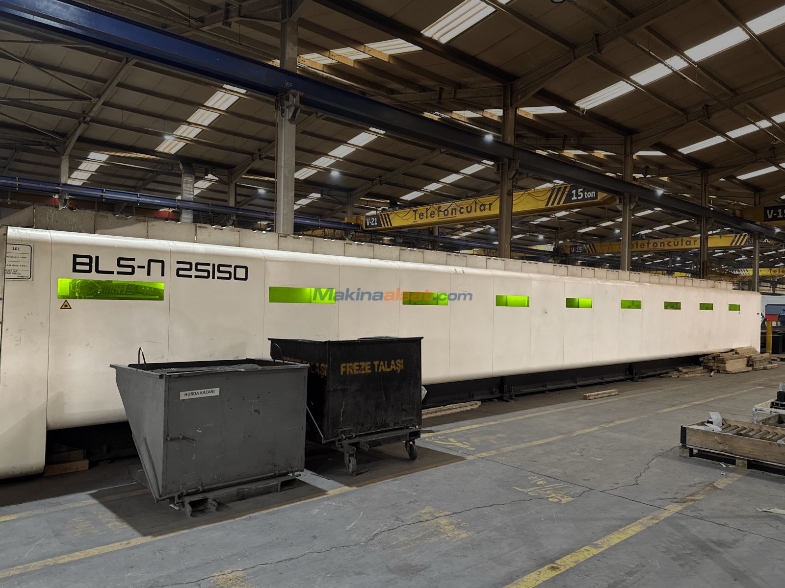 2500x15000 Baykal 2017 Model Lazer Kesim