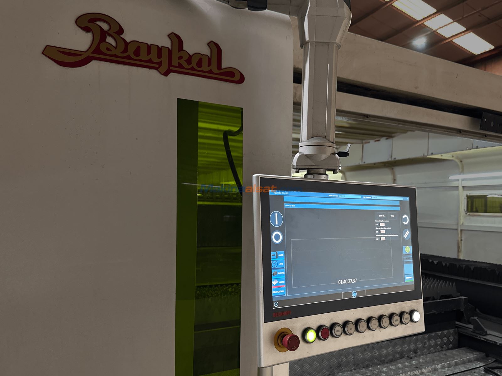 2500x15000 Baykal 2017 Model Lazer Kesim