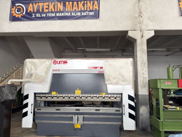 3 METRE 135 TON İNVERTÖRLÜ YARI HİBRİT 4 EKSEN CNC ABKANT PRES