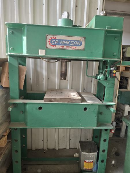 Er-Maksan 50 Ton Hidrolik Pres