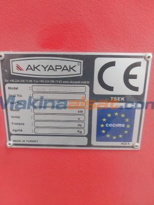 AKYAPAK AHS 2100/10X13 - 4 TOP SİLİNDİR SAC BÜKME