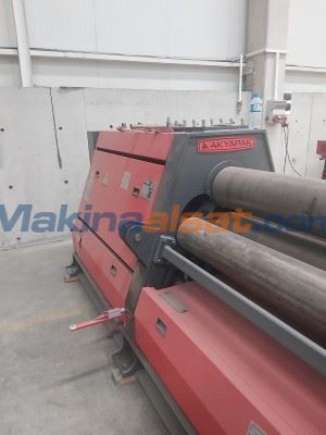 AKYAPAK AHS 2100/10X13 - 4 TOP SİLİNDİR SAC BÜKME