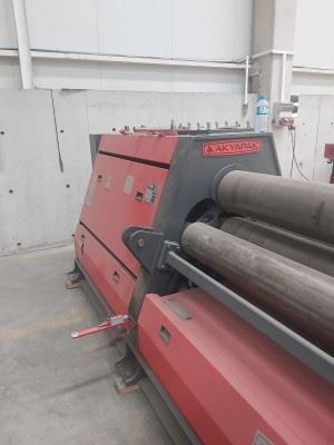 AKYAPAK AHS 2100/10X13 - 4 TOP SİLİNDİR SAC BÜKME