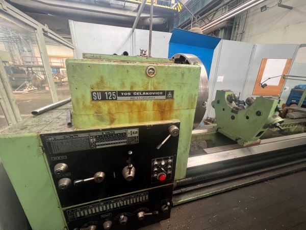 Czech Lathe TOS SU 125/4000