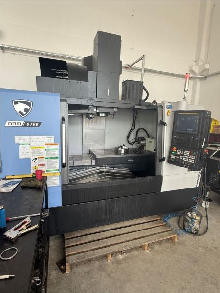 DOOSAN DN SOLUTİONS DNM 6700 DİVİZÖRLÜ CNC Dik İşlem