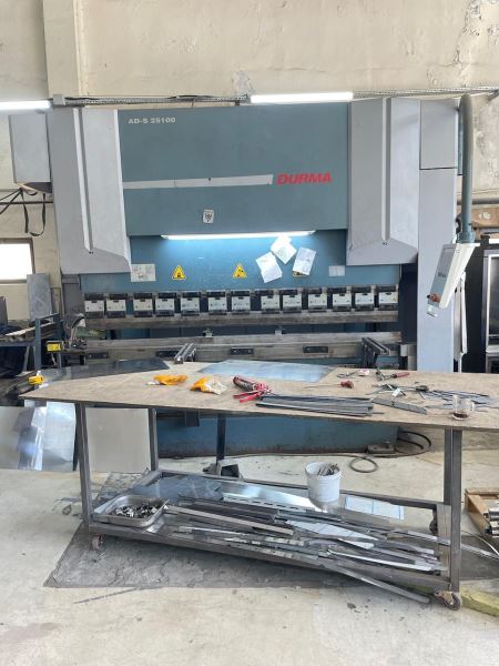 DURMAZLAR ADS 2500 x 100 TONLUK HİDROLİK ABKANT