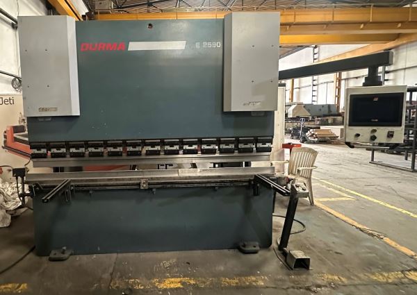 DURMAZLAR CNC E 2500 x 90 TONLUK HİDROLİK ABKANT