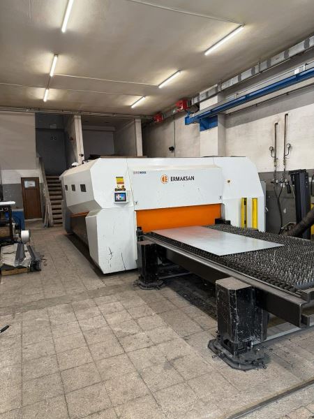 ERMAKSAN 1500 x 3000 MM 6 KW FIBER LAZER