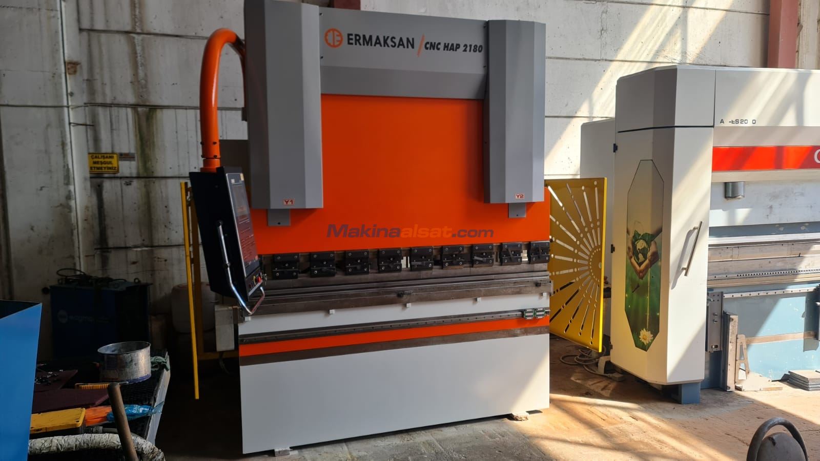 ERMAKSAN 2100 x 80 TON CNC ABKANT PRES