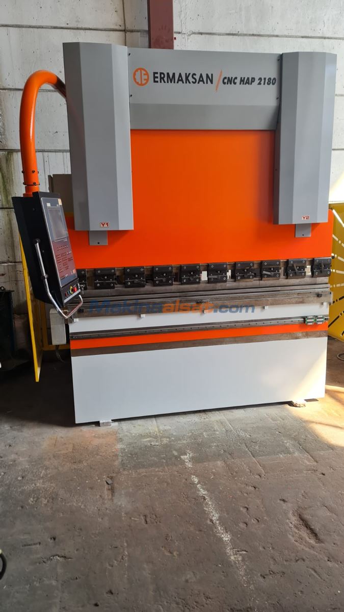 ERMAKSAN 2100 x 80 TON CNC ABKANT PRES