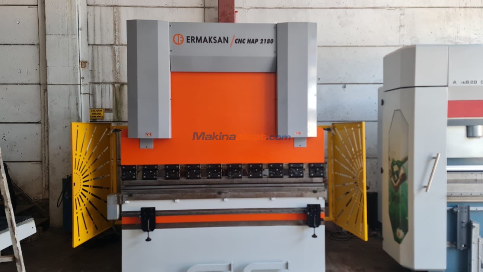 ERMAKSAN CNC HAP 2100 x 80 TONLUK HİDROLİK ABKANT