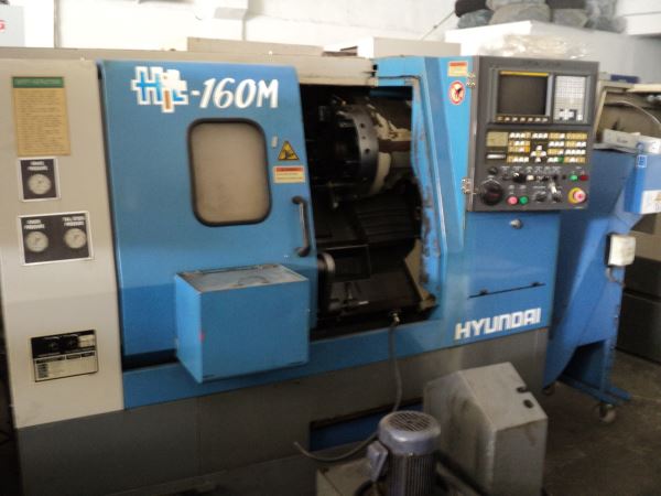 HYUNDAİ HİT 160 M C EKSENLİ 6 İNÇ CNC TORNA