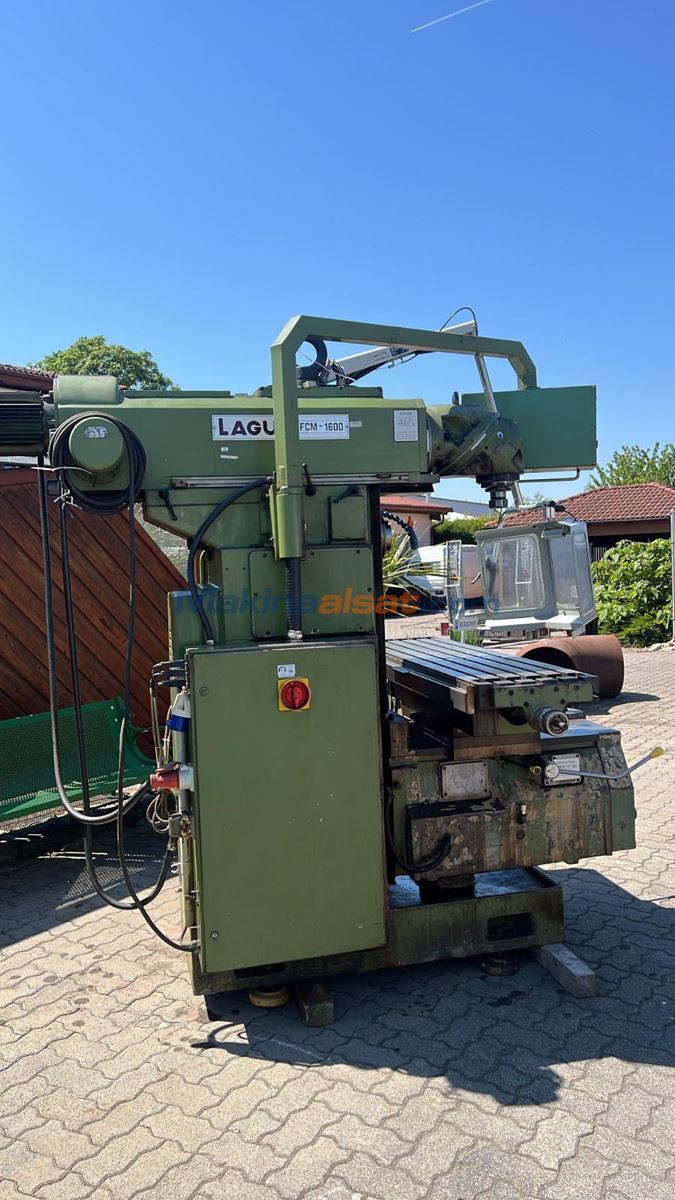 LAGUN İSPANYOL OTOMATİK DİJİTALLİ KOÇ BAŞLI FREZE