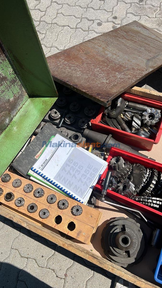 LAGUN İSPANYOL OTOMATİK DİJİTALLİ KOÇ BAŞLI FREZE