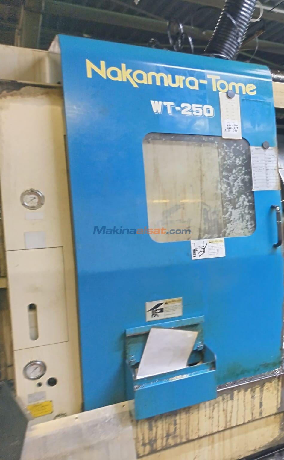 Nakamura WT250 Çift Spindle Çift Taret CNC Torna