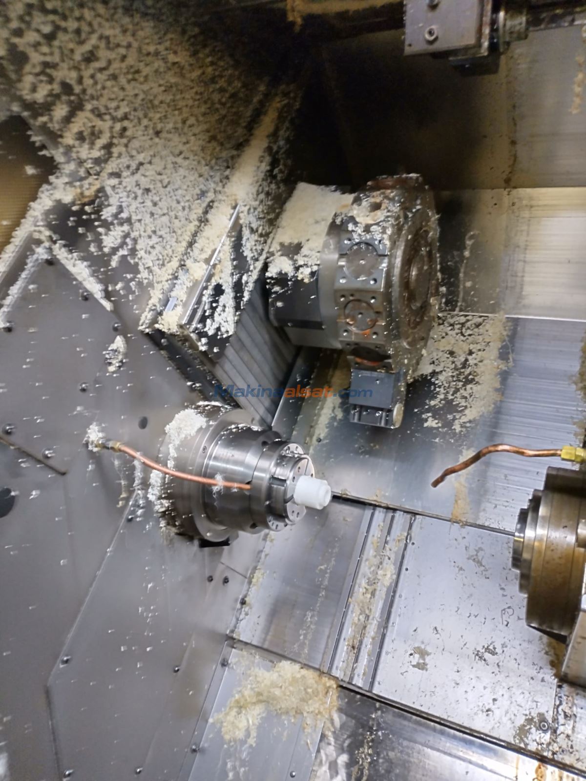Nakamura WT250 Çift Spindle Çift Taret CNC Torna