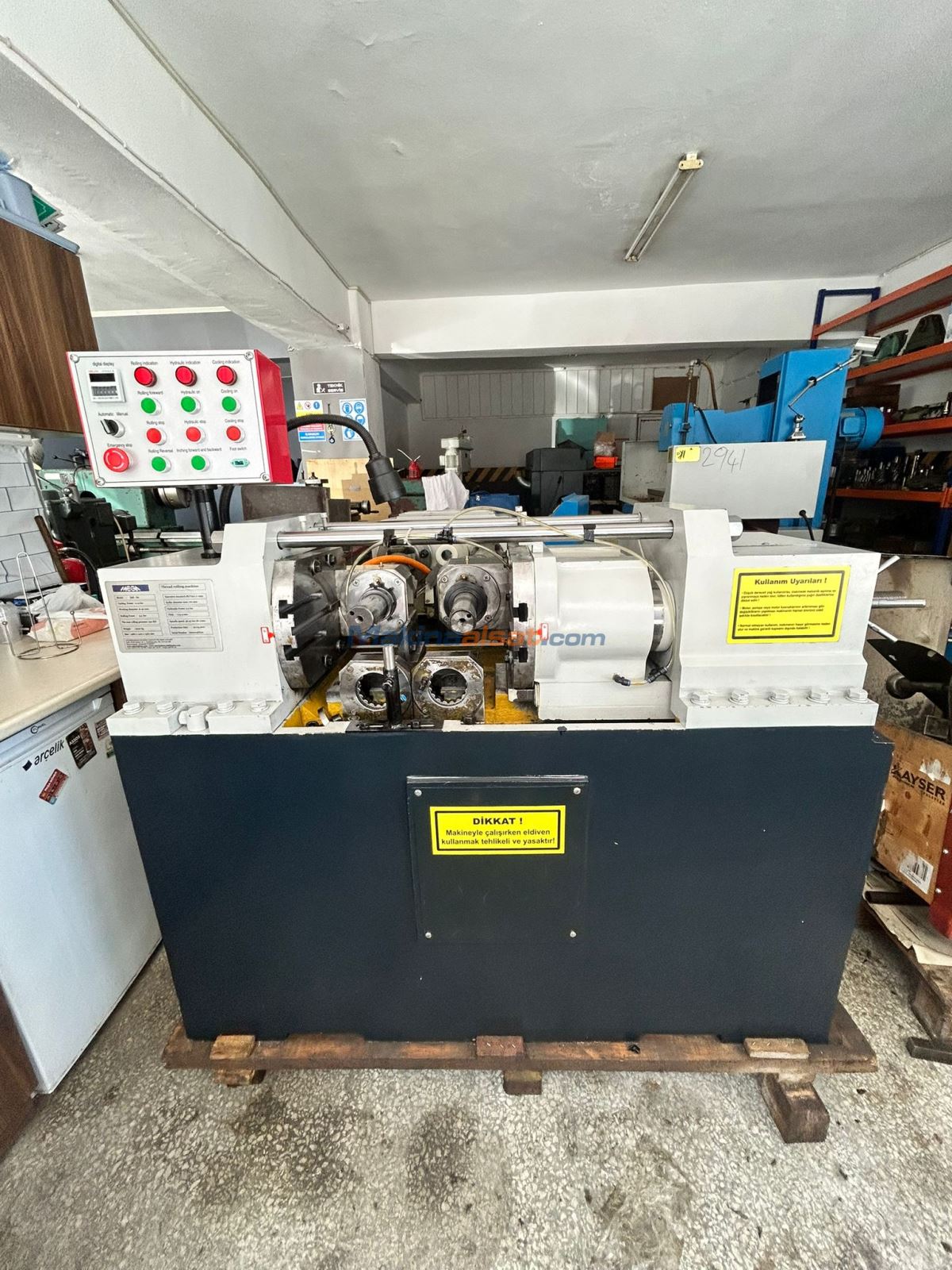 20 TON LUK RİNG AÇILI OVALAMA