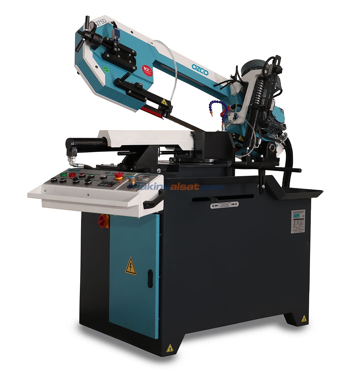 OZCO TS275D YARI OTOMATİK ÇİFT YÖN AÇILI ŞERİT TESTERE